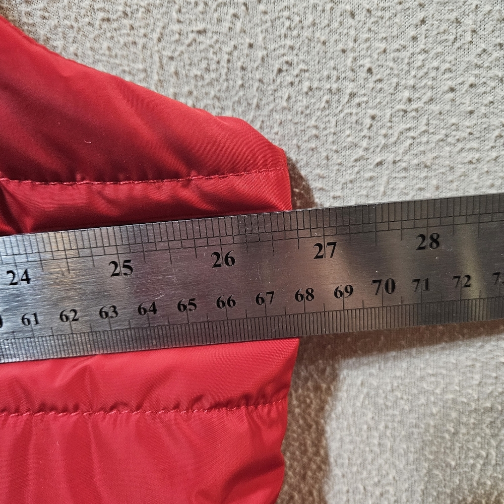 Red Quilted Packable Vest - Women Jackets & Coats - Picture 8 of 9